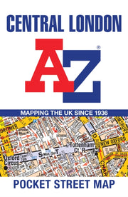 Central London A-Z Pocket Street Map : Detailed and Accurate Iconic Street Map of London-9780008657475