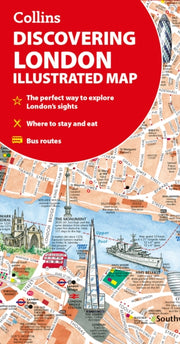 Discovering London Illustrated Map-9780008724658