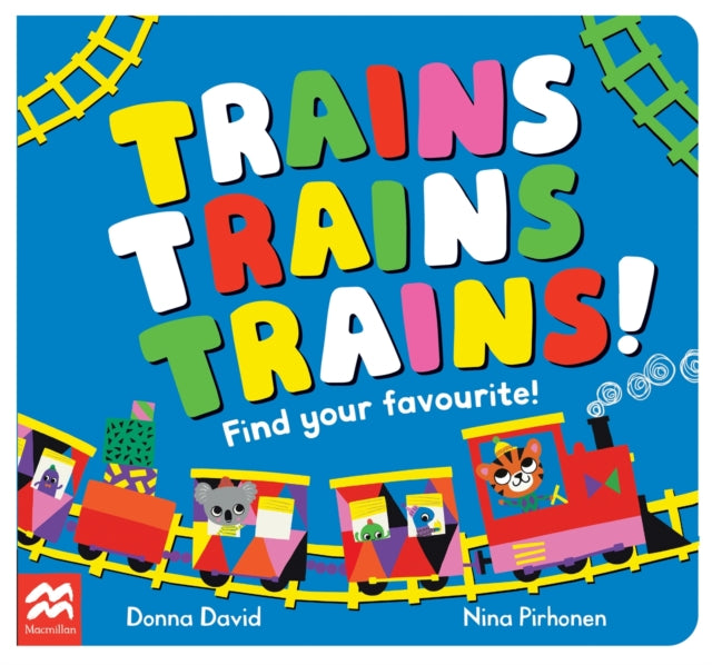 Trains Trains Trains! : Find Your Favourite-9781035022106