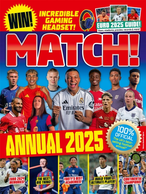 Match Annual 2025 : The UK's Best-selling Football Annual!-9781035041084