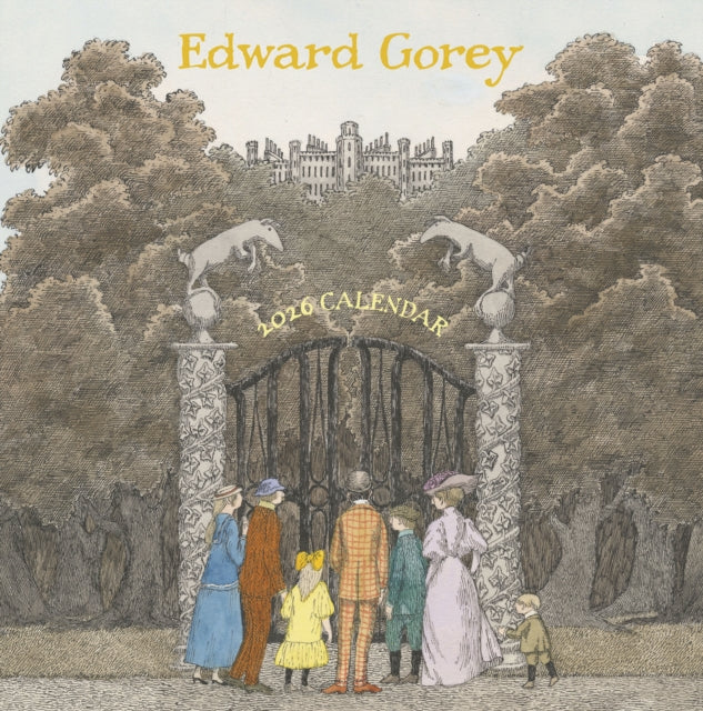 Edward Gorey 2026 Wall Calendar-9781087511405
