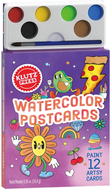 Watercolor Cards-9781338848519