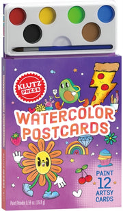 Watercolor Cards-9781338848519