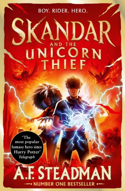 Skandar and the Unicorn Thief : GO ALL IN for the National Year of Reading with the biggest fantasy adventure series since Harry Potter-9781398556799