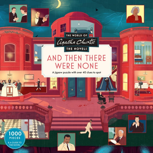 The World of Agatha Christie: And Then There Were None : A 1000-piece jigsaw puzzle illustrated by Ruby Ash-9781399632843