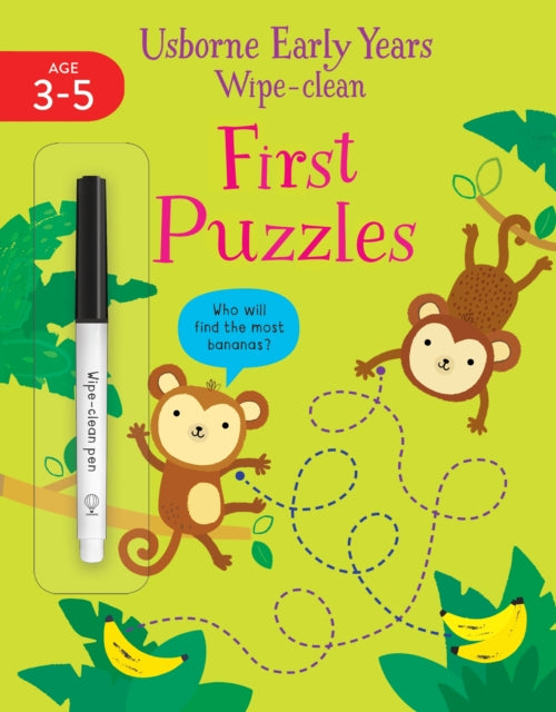 Early Years Wipe-Clean First Puzzles-9781474998635