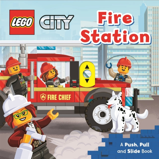 LEGO (R) City. Fire Station : A Push, Pull and Slide Book-9781529048360