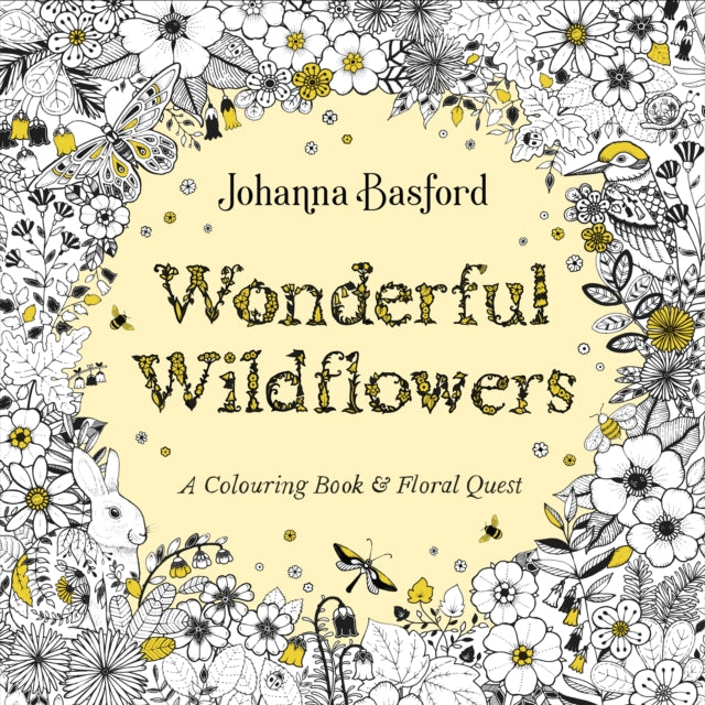 Wonderful Wildflowers : A Colouring Book & Floral Quest-9781529928112