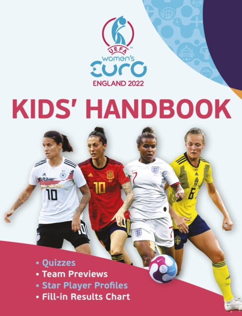 UEFA Women's EURO 2022 Kids' Handbook-9781783128204