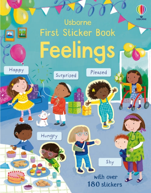 First Sticker Book Feelings-9781803702742