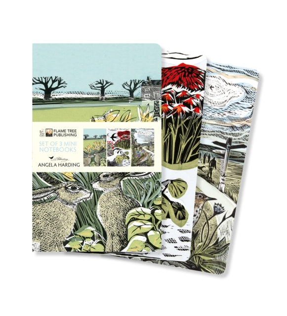 Angela Harding Set of 3 Mini Notebooks-9781804171981