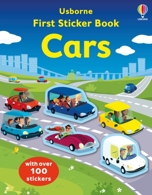 First Sticker Book Cars-9781805077381