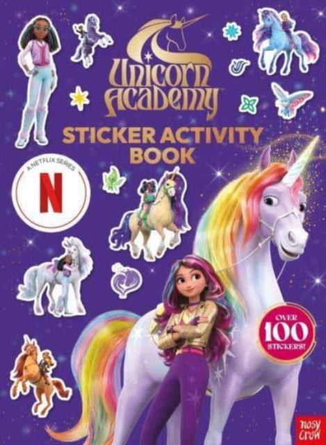 Unicorn Academy: Sticker Activity Book : With over 100 magical stickers-9781805134275