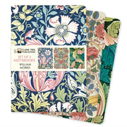 William Morris Set of 3 Standard Notebooks-9781835625132