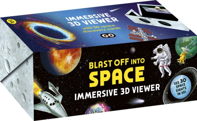 Blast Off Into Space : Immersive 3D Viewer-9781836005636