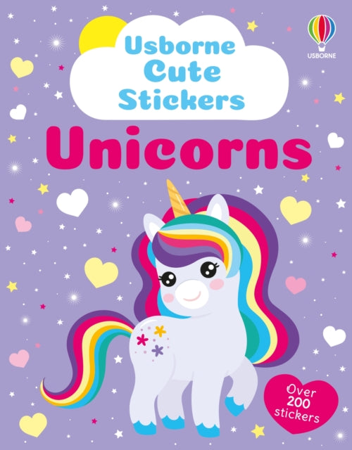 Cute Stickers Unicorns-9781836043843