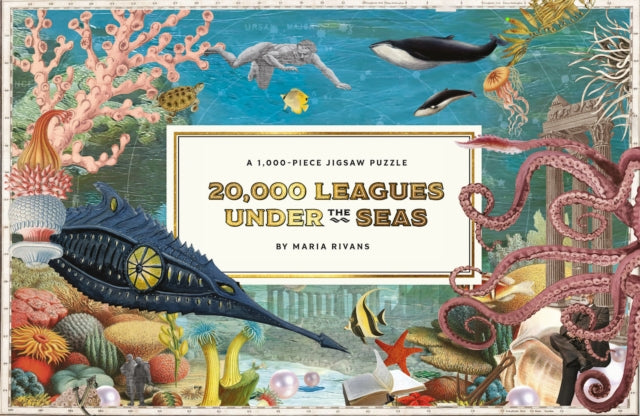 20,000 Leagues Under the Sea : A 1000-piece Jigsaw Puzzle-9781837760664