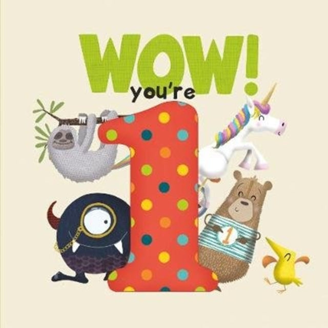 WOW! You're One birthday book-9781907860461