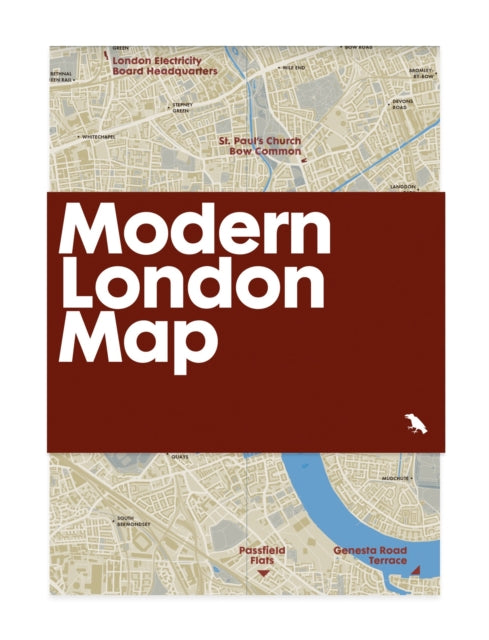 Modern London Map-9781912018840