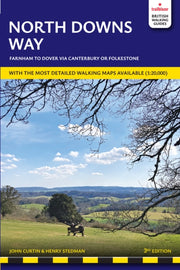 North Downs Way Trailblazer Walking Guide 3e : Practical guide with Large-Scale Walking Maps & Guides to Towns & Villages - Planning, Places To Stay, Places to Eat-9781912716500